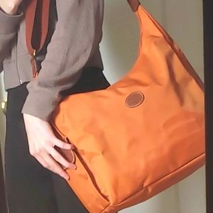 Longchamp Nylon Crossbody Bag - Orange